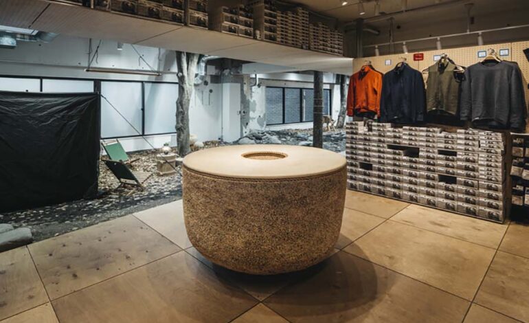Integrating Nature and Experience UPI Shop in Omotesando by Happenstance Collective [HaCo]