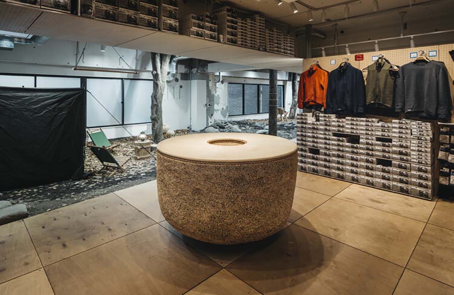 Integrating Nature and Experience UPI Shop in Omotesando by Happenstance Collective [HaCo]